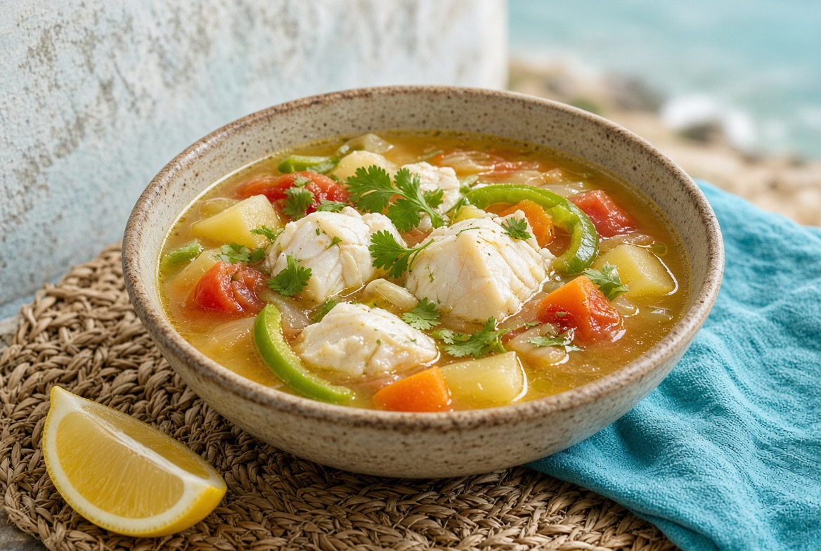 Caldo de Peixe, kapverdische Fischsuppe